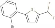 2-(2-Bromophenyl)-5-(difluoromethyl)thiophene