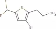 3-Bromo-5-(difluoromethyl)-2-propyl-thiophene