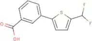 3-[5-(Difluoromethyl)-2-thienyl]benzoic acid