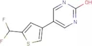 5-[5-(Difluoromethyl)-3-thienyl]pyrimidin-2-ol