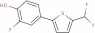 4-[5-(Difluoromethyl)-2-thienyl]-2-fluoro-phenol