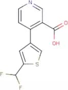 4-[5-(Difluoromethyl)-3-thienyl]pyridine-3-carboxylic acid