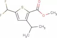Methyl 5-(difluoromethyl)-3-isopropyl-thiophene-2-carboxylate