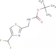 tert-Butyl N-[[4-(difluoromethyl)thiazol-2-yl]methyl]carbamate
