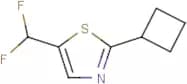 2-cyclobutyl-5-(difluoromethyl)thiazole