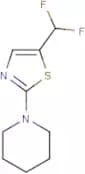 5-(Difluoromethyl)-2-(1-piperidyl)thiazole