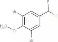 1,3-Dibromo-5-(difluoromethyl)-2-methoxy-benzene