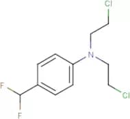N,N-bis(2-chloroethyl)-4-(difluoromethyl)aniline