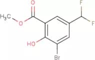 Methyl 3-bromo-5-(difluoromethyl)-2-hydroxy-benzoate