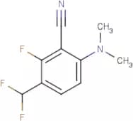 3-(Difluoromethyl)-6-(dimethylamino)-2-fluoro-benzonitrile