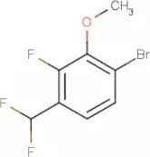 1-Bromo-4-(difluoromethyl)-3-fluoro-2-methoxy-benzene