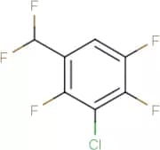 3-Chloro-1-(difluoromethyl)-2,4,5-trifluoro-benzene