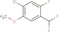 1-Chloro-4-(difluoromethyl)-5-fluoro-2-methoxy-benzene