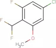5-Chloro-2-(difluoromethyl)-1-fluoro-3-methoxy-benzene