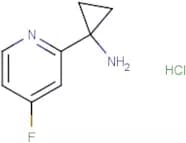 1-(4-Fluoro-2-pyridyl)cyclopropanamine hydrochloride