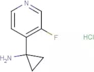 1-(3-Fluoro-4-pyridyl)cyclopropanamine hydrochloride