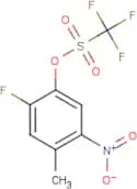 2-Fluoro-4-methyl-5-nitrophenyl trifluoromethanesulphonate