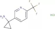 1-[6-(Trifluoromethyl)-3-pyridyl]cyclopropanamine hydrochloride