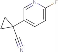 1-(6-Fluoro-3-pyridyl)cyclopropanecarbonitrile