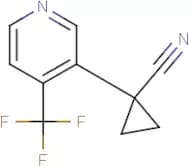 1-[4-(Trifluoromethyl)-3-pyridyl]cyclopropanecarbonitrile