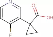 1-(4-Fluoro-3-pyridyl)cyclopropanecarboxylic acid