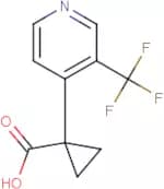 1-[3-(Trifluoromethyl)-4-pyridyl]cyclopropanecarboxylic acid