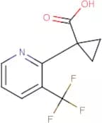 1-[3-(Trifluoromethyl)-2-pyridyl]cyclopropanecarboxylic acid