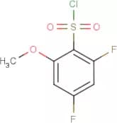 2,4-Difluoro-6-methoxybenzenesulphonyl chloride