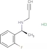 N-[(1S)-1-(2-Fluorophenyl)ethyl]prop-2-yn-1-amine hydrochloride