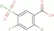 2-Chloro-5-chlorosulfonyl-4-fluorobenzoic acid