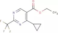 4-Cyclopropyl-2-(trifluoromethyl)pyrimidine-5-carboxylic acid ethyl ester