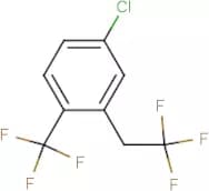 4-Chloro-2-(2,2,2-trifluoroethyl)-1-(trifluoromethyl)benzene