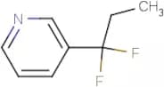 3-(1,1-Difluoropropyl)pyridine