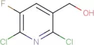 2,6-Dichloro-5-fluoro-3-(hydroxymethyl)pyridine