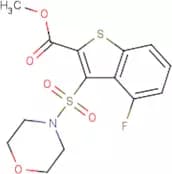 Methyl 4-fluoro-3-morpholinosulfonyl-benzothiophene-2-carboxylate