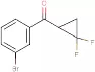 (3-Bromophenyl)-(2,2-difluorocyclopropyl)methanone