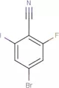 4-Bromo-2-fluoro-6-iodobenzonitrile