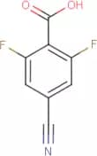 4-Cyano-2,6-difluorobenzoic acid