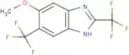 5-Methoxy-2,6-bis(trifluoromethyl)-1H-benzimidazole