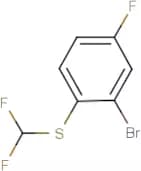 2-Bromo-4-fluorophenyl difluoromethyl sulphide