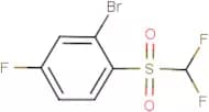 2-Bromo-4-fluorophenyl difluoromethyl sulphone