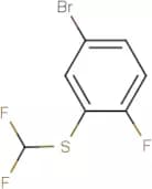 5-Bromo-2-fluorophenyl difluoromethyl sulphide