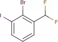 2-Bromo-3-iodobenzal fluoride