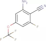 2-Amino-6-fluoro-4-(trifluoromethoxy)benzonitrile