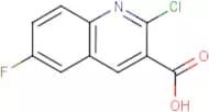 2-Chloro-6-fluoroquinoline-3-carboxylic acid