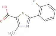 2-(2-Fluorophenyl)-4-methyl-1,3-thiazole-5-carboxylic acid
