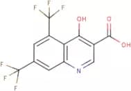 5,7-Bis(trifluoromethyl)-4-hydroxyquinoline-3-carboxylic acid