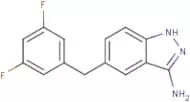 5-[(3,5-Difluorophenyl)methyl]-1H-indazol-3-amine