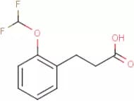 3-[2-(Difluoromethoxy)phenyl]propionic acid