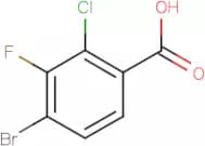 4-Bromo-2-chloro-3-fluorobenzoic acid